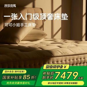 菠萝斑马床垫手工弹簧硬软垫厚席梦思可可小姐