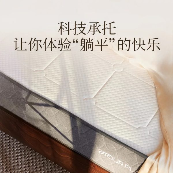 亚朵星球升级记忆绵加厚床垫软垫榻榻米垫子软硬双面两用弹簧床垫 - 图片 2
