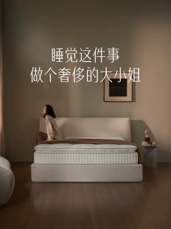 大小姐半日闲高端记忆棉床垫席梦思家用双人垫 - 图片 2