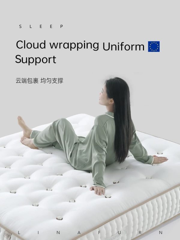 LINAFURN马尾毛床垫高端定制vispring床垫软垫海丝腾手工弹簧床垫 - 图片 2