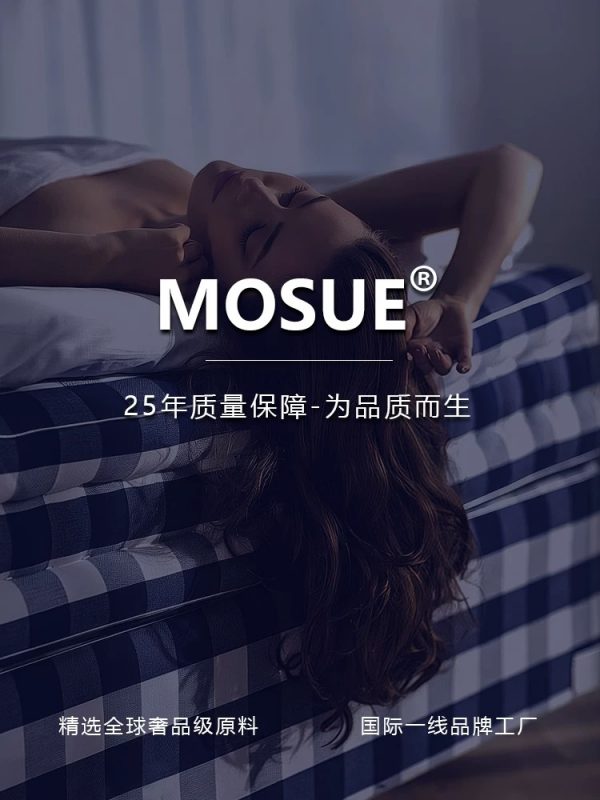 MOSUE-国际大牌同款床垫高端马尾毛手工床垫星级酒店静音弹簧床垫 - 图片 3