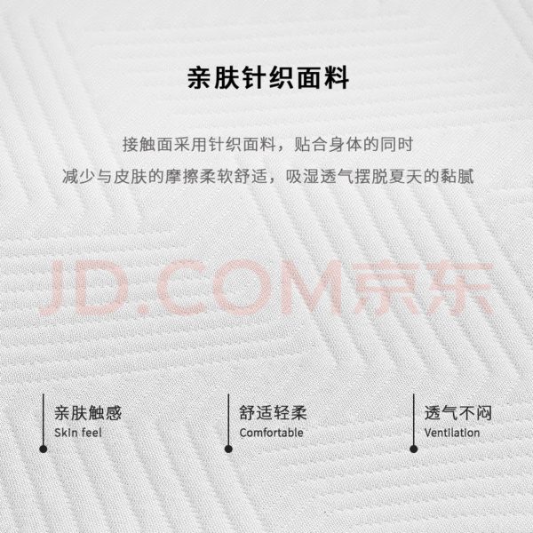 爱意慢回弹记忆棉枕芯助睡眠波浪枕短枕护颈记忆枕成人情侣1.8米长枕 中枕 8cm 80*35*8/10 - 图片 3