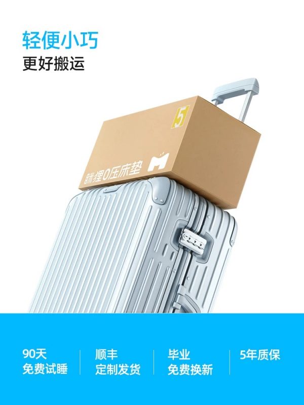 眯狸宿舍床垫学生单人租房专用榻榻米床垫薄垫褥子家用海绵软垫子 - 图片 5
