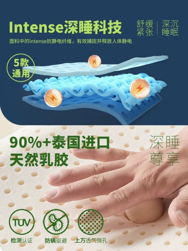 【深睡尊享】雅兰官方政府补贴天然乳胶床垫名牌双人卧厚弹簧十大 - 图片 5