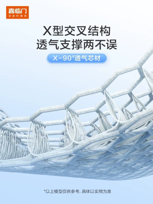 【漾Pro】喜临门政府补贴杨洋推荐记忆绵透气席梦思七区弹簧床垫G - 图片 5